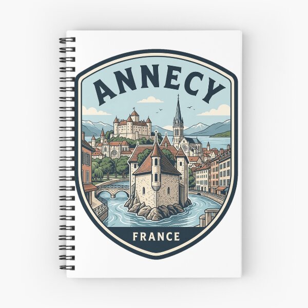 Item preview, Vintage Annecy France Travel Emblem designed and sold by k3rstman1.