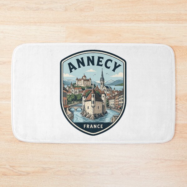 Item preview, Vintage Annecy France Travel Emblem designed and sold by k3rstman1.