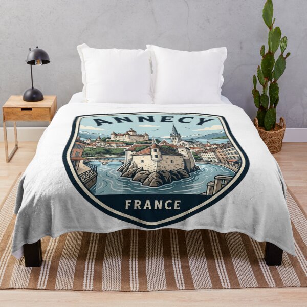 Item preview, Vintage Annecy France Travel Emblem designed and sold by k3rstman1.