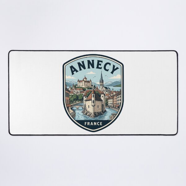 Item preview, Vintage Annecy France Travel Emblem designed and sold by k3rstman1.