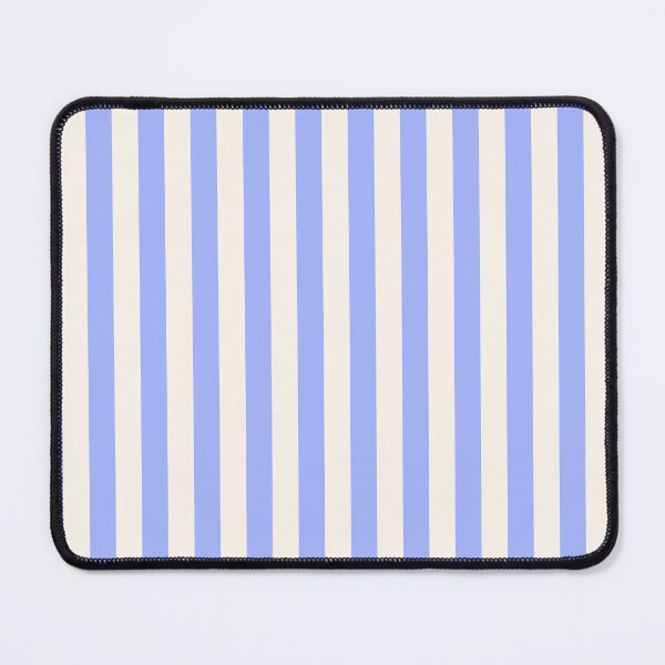 Item preview, Blue Cream Vertical Stripe Seamless Pattern designed and sold by jianina-alondra.