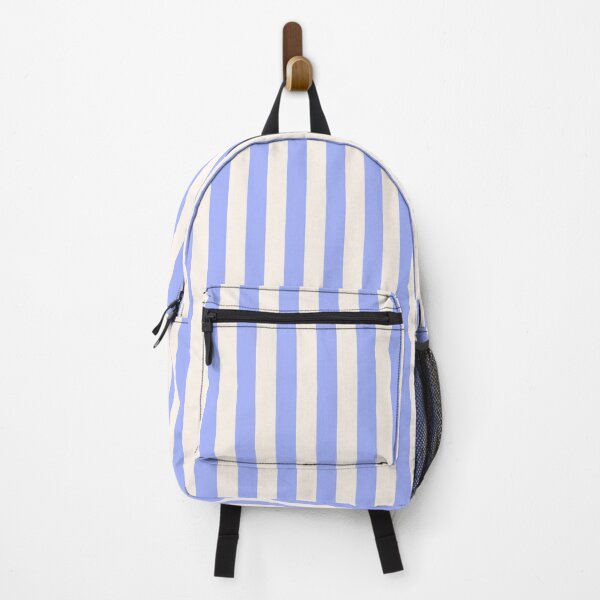 Item preview, Blue Cream Vertical Stripe Seamless Pattern designed and sold by jianina-alondra.