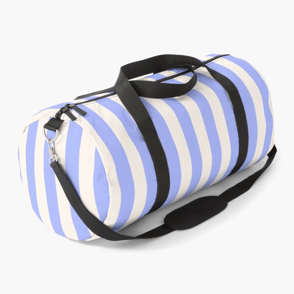 Item preview, Blue Cream Vertical Stripe Seamless Pattern designed and sold by jianina-alondra.
