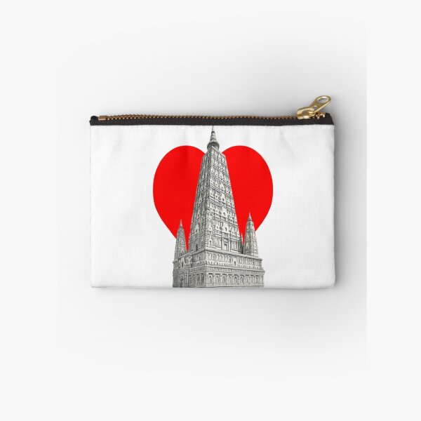 Item preview, One Heart One Peace One Humanity – Bodhgaya Peace T-Shirt designed and sold by BhumiBliss.