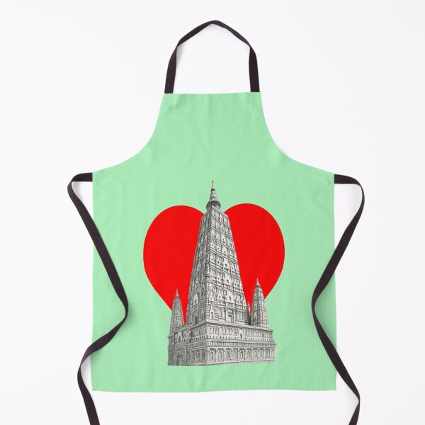Item preview, One Heart One Peace One Humanity – Bodhgaya Peace T-Shirt designed and sold by BhumiBliss.