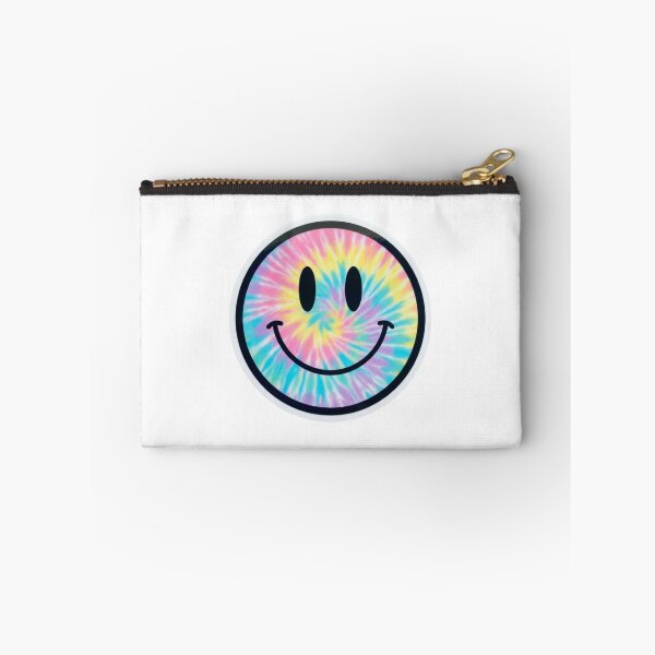 Item preview, Tie Dye Smiley Face Retro Pastel Rainbow Happy Face designed and sold by raedattia.