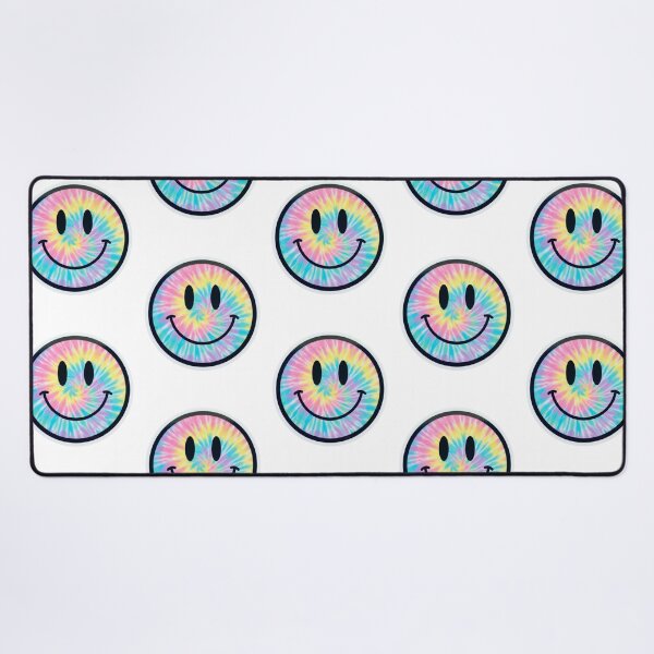 Item preview, Tie Dye Smiley Face Retro Pastel Rainbow Happy Face designed and sold by raedattia.