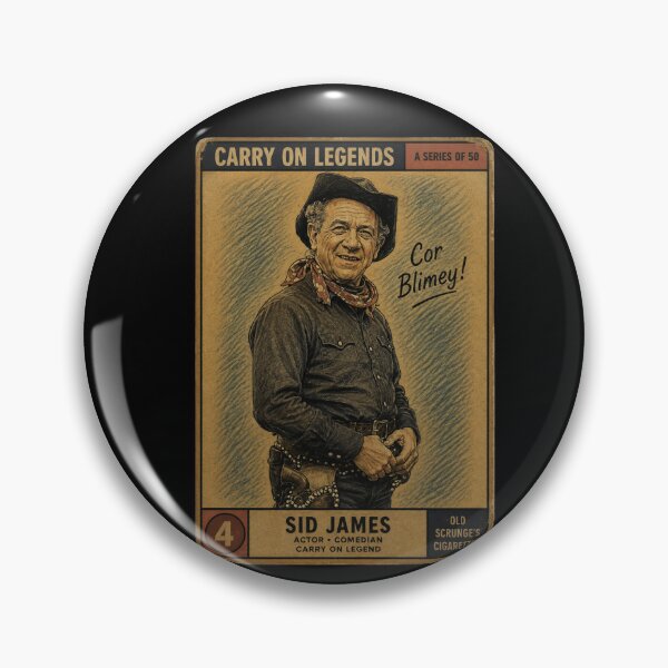 Item preview, Sid James - Carry On Trading Cards designed and sold by halibutgoatramb.