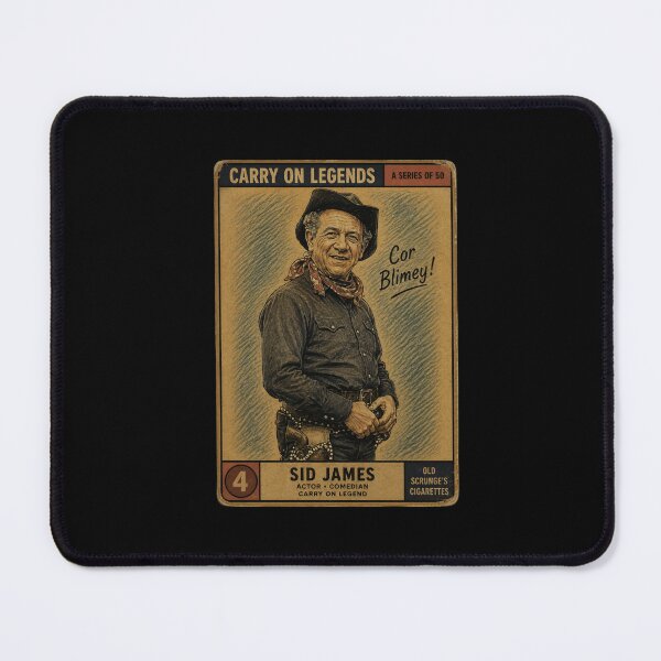 Item preview, Sid James - Carry On Trading Cards designed and sold by halibutgoatramb.