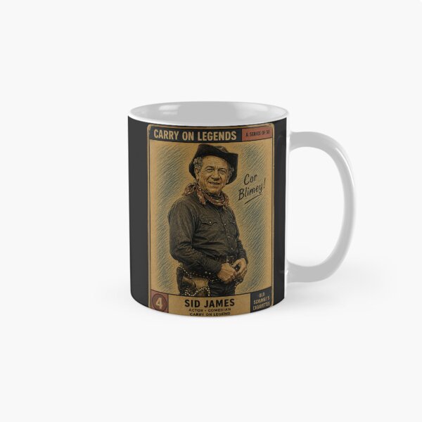 Item preview, Sid James - Carry On Trading Cards designed and sold by halibutgoatramb.