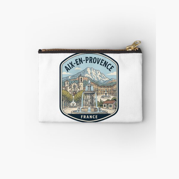Item preview, Vintage Aix-en-Provence France Travel Poster Illustration designed and sold by k3rstman1.