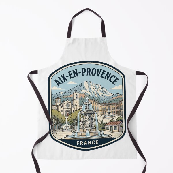 Item preview, Vintage Aix-en-Provence France Travel Poster Illustration designed and sold by k3rstman1.
