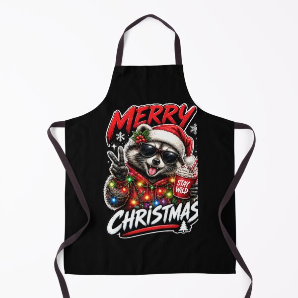 Item preview, Funny Christmas Raccoon T_shirt designed and sold by happyshirt27.
