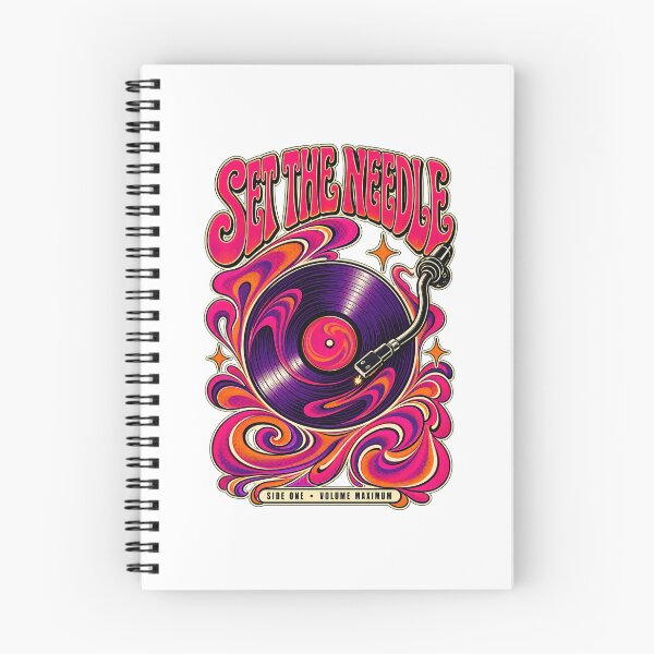Item preview, Set the Needle Psychedelic Vinyl Record Retro Music Lover Shirt designed and sold by SoulFlex.