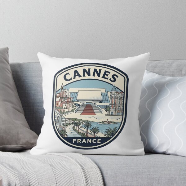 Item preview, Cannes France Vintage Travel Emblem designed and sold by k3rstman1.