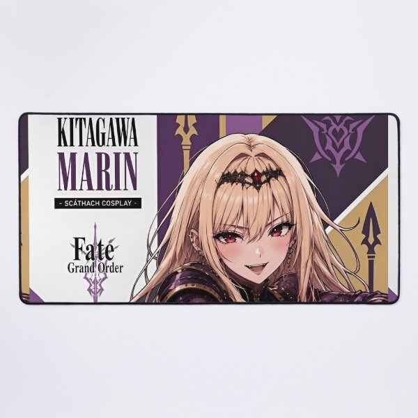 Item preview, Scáthach Kitagawa Marin Fate Grand Order Anime Cosplay Warrior designed and sold by Dyan4.