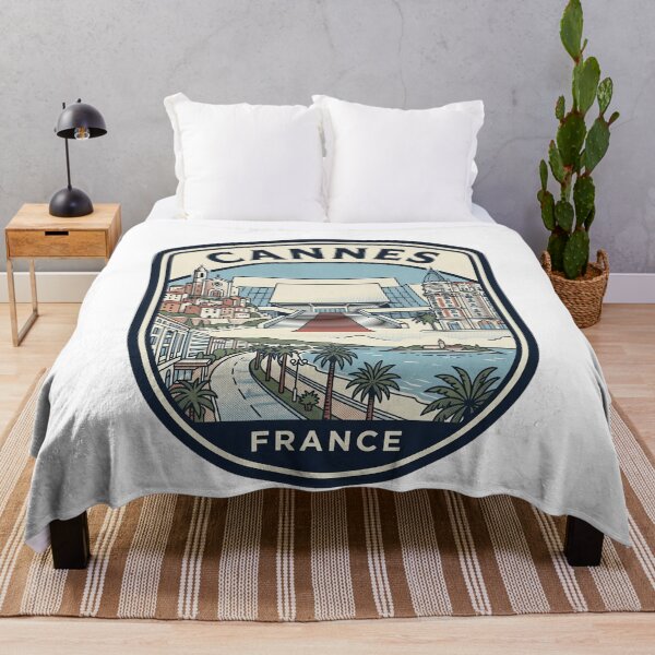 Item preview, Cannes France Vintage Travel Emblem designed and sold by k3rstman1.