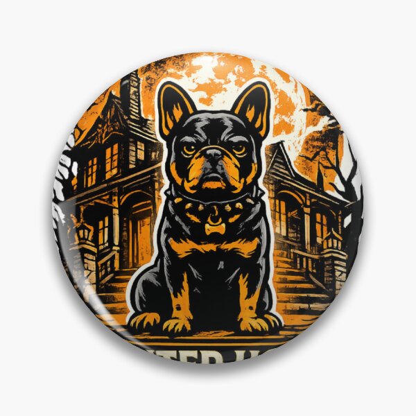 Item preview, Haunted House Approved Security French Bulldog Halloween designed and sold by KnrNazimTHRE4DS.