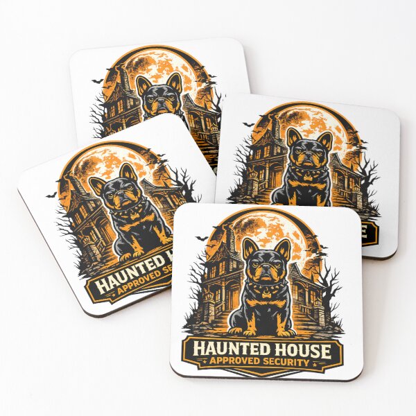 Item preview, Haunted House Approved Security French Bulldog Halloween designed and sold by KnrNazimTHRE4DS.