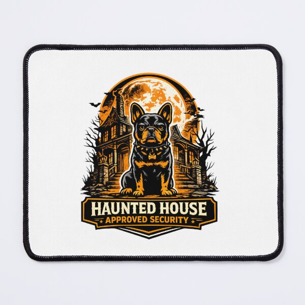 Item preview, Haunted House Approved Security French Bulldog Halloween designed and sold by KnrNazimTHRE4DS.