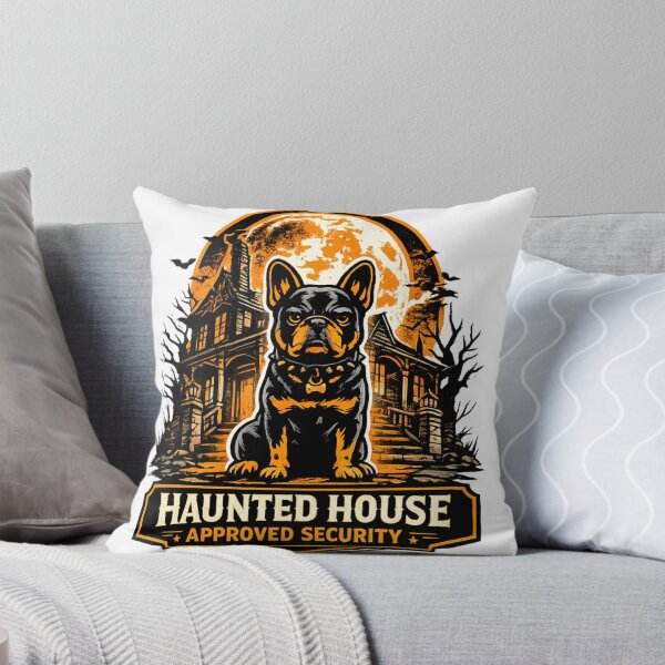 Item preview, Haunted House Approved Security French Bulldog Halloween designed and sold by KnrNazimTHRE4DS.
