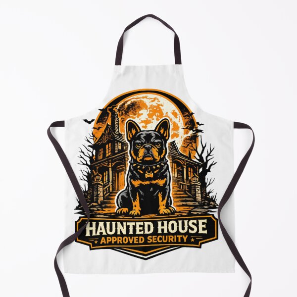 Item preview, Haunted House Approved Security French Bulldog Halloween designed and sold by KnrNazimTHRE4DS.