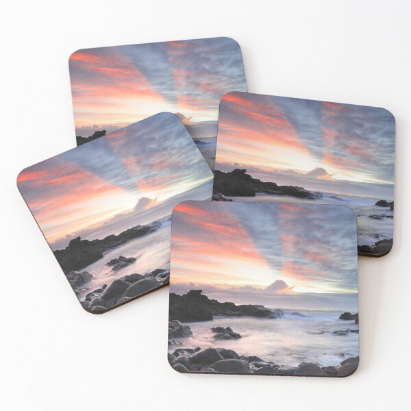 Item preview, Vibrant sunrise at Hastings Point Australia designed and sold by Rachel Elizabeth Photography.