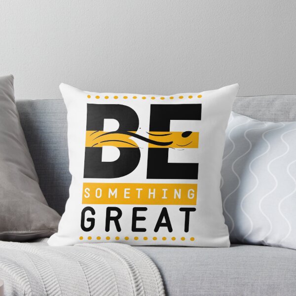 Item preview, Be Something Great – Motivational Minimalist Typography designed and sold by KalaAkari_99.