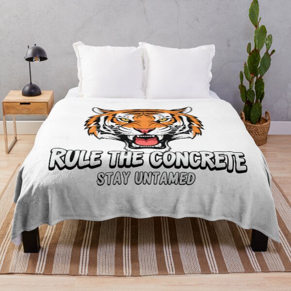 Item preview, Rule the Concrete Stay Untamed – Fierce Tiger Streetwear designed and sold by PT PROJECT.