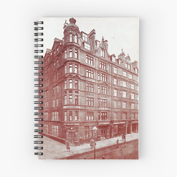 Item preview, Historic Craven Hotel dominating ornate Victorian street corner designed and sold by Pierre de la Mare.