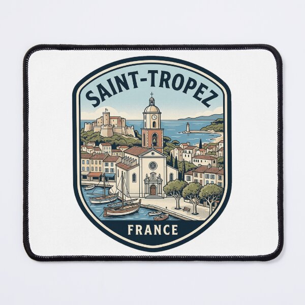 Item preview, Vintage Saint Tropez France Travel Badge designed and sold by k3rstman1.