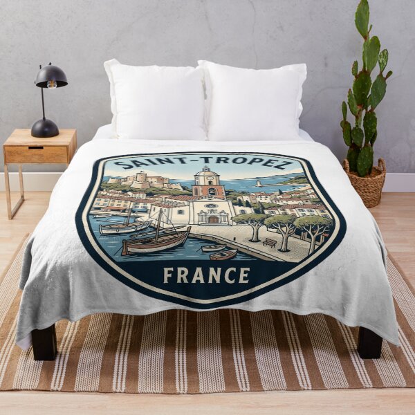 Item preview, Vintage Saint Tropez France Travel Badge designed and sold by k3rstman1.