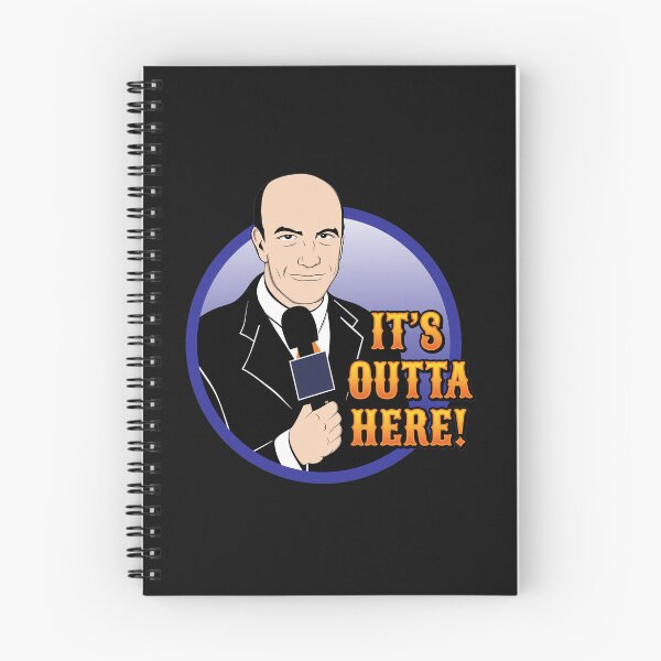 Item preview, Gary Cohen It's Outta Here Broadcaster Art designed and sold by Eowcat.