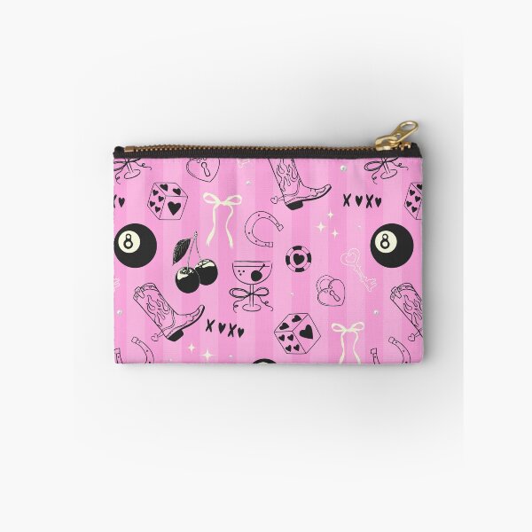 Item preview, Pink Western Cowgirl Icons Seamless Pattern designed and sold by jianina-alondra.