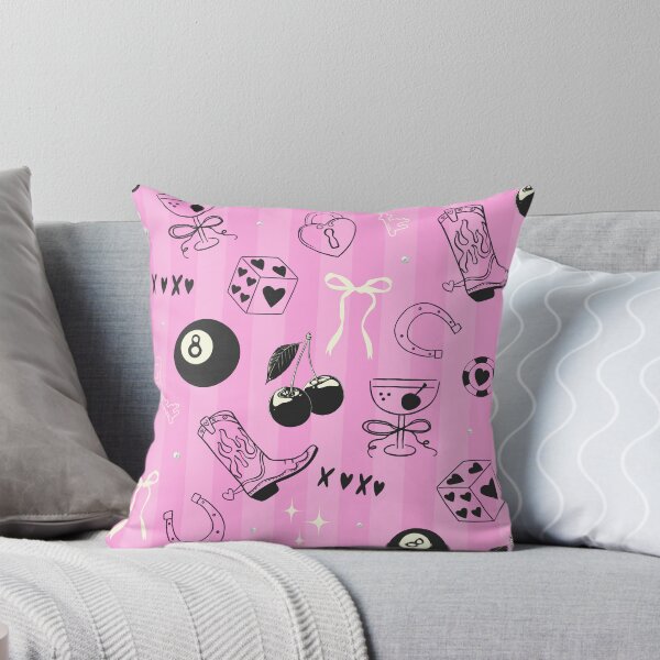 Item preview, Pink Western Cowgirl Icons Seamless Pattern designed and sold by jianina-alondra.