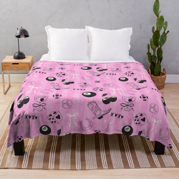 Item preview, Pink Western Cowgirl Icons Seamless Pattern designed and sold by jianina-alondra.