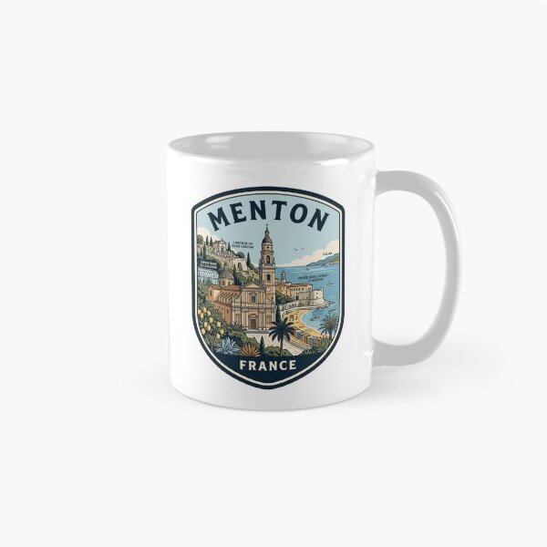 Aperçu de l'œuvre Vintage Menton France Côte d'Azur créée et vendue par k3rstman1.