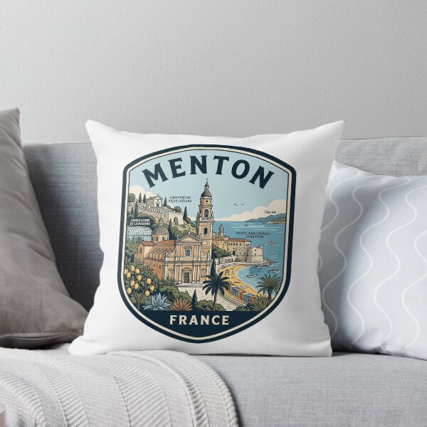 Item preview, Vintage Menton France French Riviera Coast designed and sold by k3rstman1.