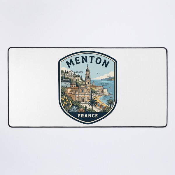 Item preview, Vintage Menton France French Riviera Coast designed and sold by k3rstman1.
