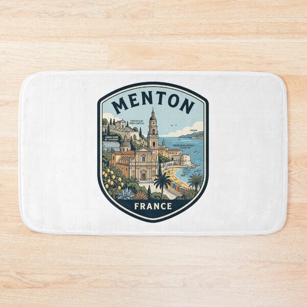 Item preview, Vintage Menton France French Riviera Coast designed and sold by k3rstman1.