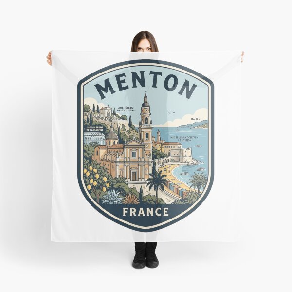 Item preview, Vintage Menton France French Riviera Coast designed and sold by k3rstman1.