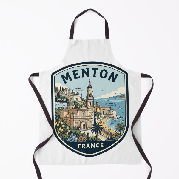 Item preview, Vintage Menton France French Riviera Coast designed and sold by k3rstman1.
