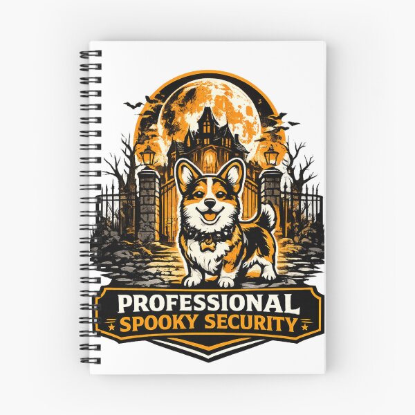 Item preview, Professional Spooky Security Corgi Halloween Haunted House designed and sold by KnrNazimTHRE4DS.