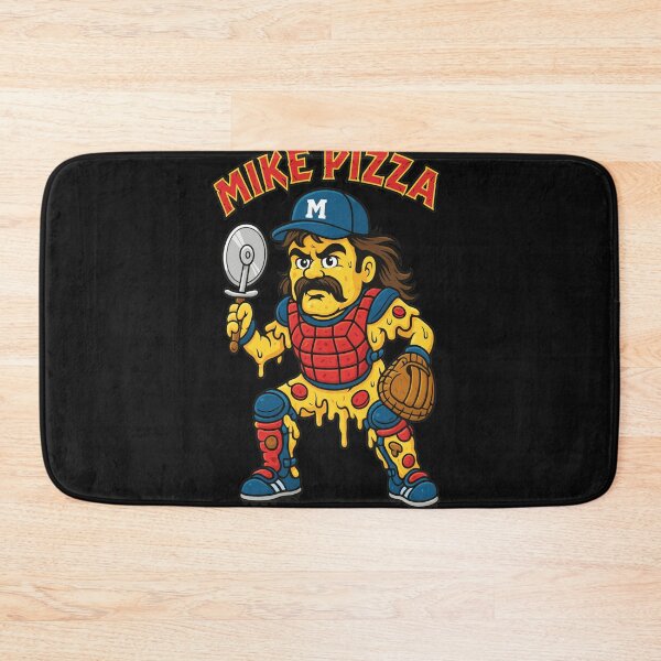 Item preview, Mike Pizza Baseball Catcher Parody designed and sold by Eowcat.