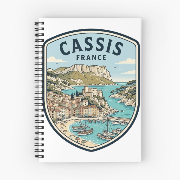 Item preview, Vintage Cassis France Coastal Harbor Travel designed and sold by k3rstman1.