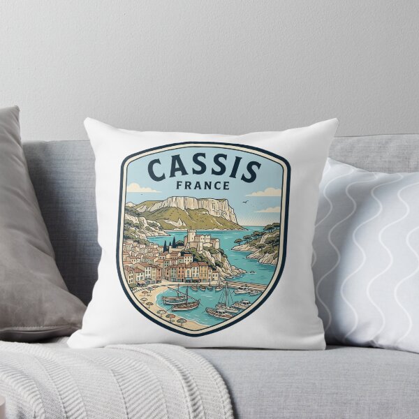 Item preview, Vintage Cassis France Coastal Harbor Travel designed and sold by k3rstman1.