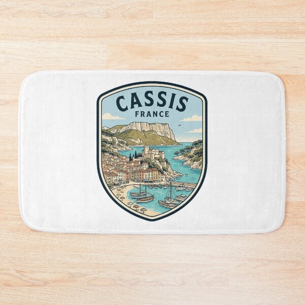 Item preview, Vintage Cassis France Coastal Harbor Travel designed and sold by k3rstman1.