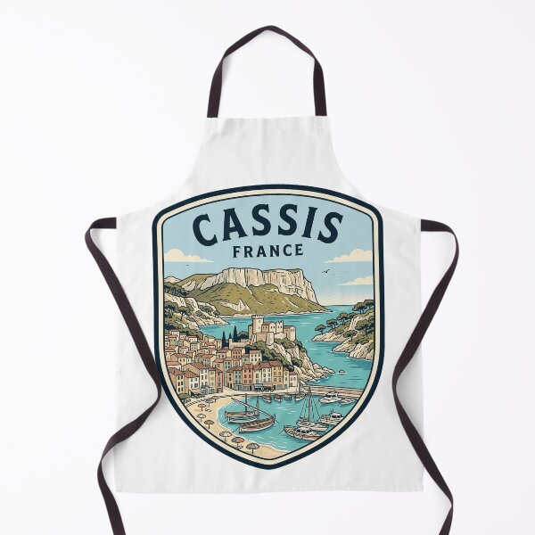 Item preview, Vintage Cassis France Coastal Harbor Travel designed and sold by k3rstman1.