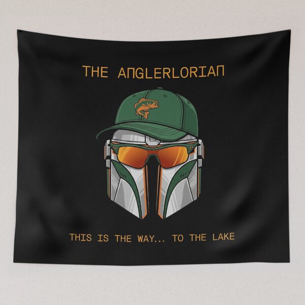 Item preview, The Anglerlorian This Is The Way - Funny Space Angler Parody designed and sold by GeekAnglerStore.