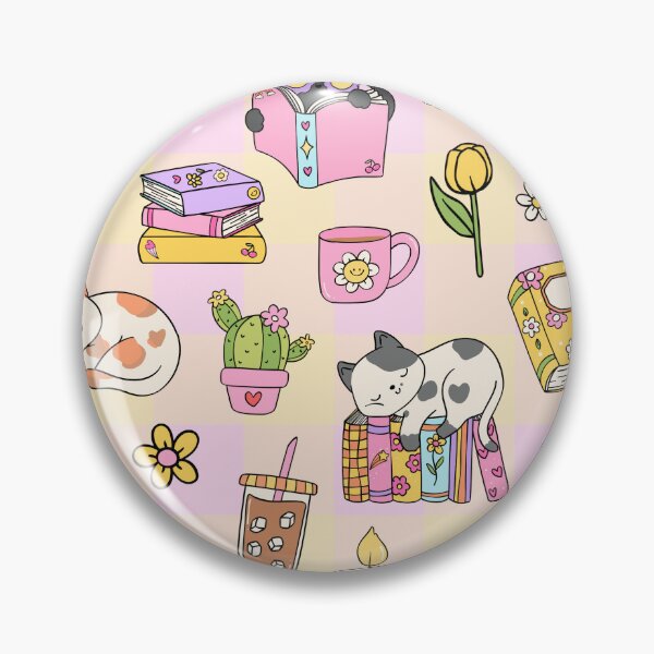 Item preview, Cozy Cat Books Coffee Seamless Pattern designed and sold by jianina-alondra.